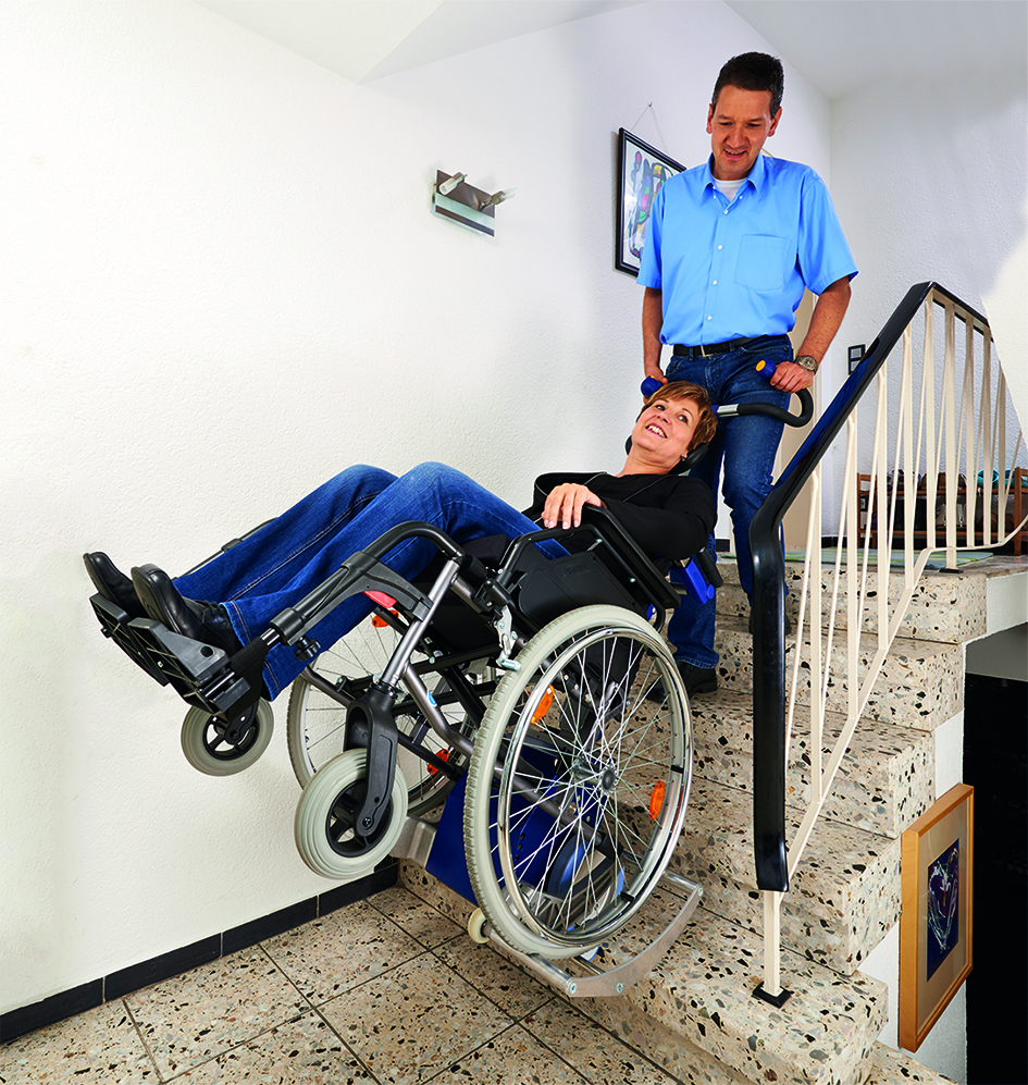 S-Max Sella Vario - 2in1 Stair Climber Wheelchair